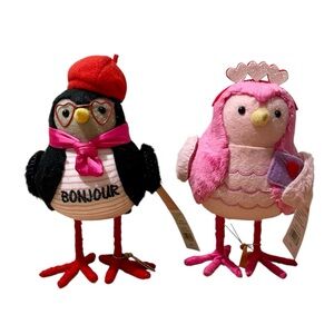 Spritz Valentine's Day Featherly Friends
Birds Cherie & Toots - Set of 2